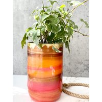 Großer Klobiger Übertopf Aus Glas | Vase Dekor Topf Sukkulente Pflanzengeschenke Neuhome Gifts Tischdeko Home Geschenke Umweltfreundlich Pflanzen von The750Home