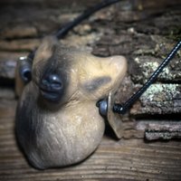 Die Urwüchsige Kraft Des Wolfes - Handgefertigtes Rauchbrand-Amulett Spiritueller Krafttier Schmuck Art.nr. Amu064 Die Urwüchsige Kraft Des Wolfes - Handgefertigtes Rauchbrand-Amulett Spiritueller Krafttier Schmuck Art.nr. Amu064 von TheAncientWayofArt