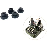 x4 Neue Gummifüße Für Oliver No. 9 Oder 10 Schreibmaschinenersatzteil von TheAntikeyChop