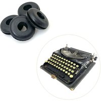 x4 Neue Gummifüße Für Remington No.2 Portable Typewriter Ersatzteil Vtg von TheAntikeyChop