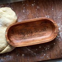 "Happy Diwali Mit Gravur "Große" Teigschüssel, Handgemachte Schüssel, Elegantes Serviertablett Gravur, Dekoration Herzstück, Einzigartige von TheArtisansTales
