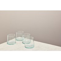 Handgefertigtes Recyclingglas-Set Niedrige Trinkgläser | 4Er-Set Handgefertigtes Recyclingglas-Set Niedrige Trinkgläser | 4Er-Set von TheAtlasWorks