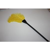 Zwei | 2 Katzenspielzeuge Mit 2 Straußenfedern 25cm Plus 30cm Kunststoffgriff von TheAustDusterCo