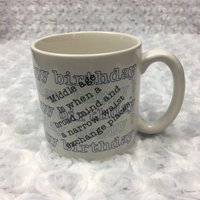 Lustiges Mittelalter Happy Birthday Humor Tasse Vintage von TheAvenueProject