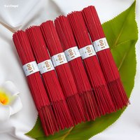 Full Red Stick Räucherstäbchen Großhandelsbestellungen Von Unparfümierten, Natürlichen Und Giftfreien Meditationsstäbchen Mit Private Label-Optionen von TheBalidupa