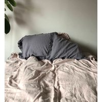 Rustic Staubigen Pflaume Leinen Kissenbezug, Handgefertigt, Luxus Erweicht, Kissen Schein. Natürliche Kissen, Benutzerdefinierte Rustic Staubigen Pflaume Leinen Kissenbezug, Handgefertigt, Luxus Erweicht, Kissen Schein. Natürliche Kissen, Benutzerdefinierte von TheBalticGreen