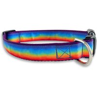 Ombré Regenbogen Hundehalsband, Einstellbare Größe, Pride Süßes Geschenk Für Hundeliebhaber von TheBarkersMarket