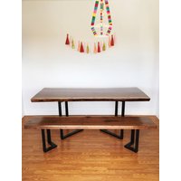 Custom Live Edge Esstisch Zitat Custom Live Edge Esstisch Zitat von TheBeardedBowtie