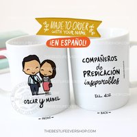 Lieblings-Service-Partner Aller Zeiten 325 Ml Kaffeetasse Aus Keramik - Jw Geschenke Pionier Geschenk Bestes Leben Überhaupt Für Paare Jahrestag von TheBestLifeEverShop