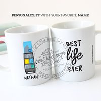 Witnessing Cart Best Life Ever 11 Unzen Keramik Kaffeebecher - Jw Geschenke Dienst Pionier von TheBestLifeEverShop