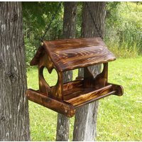 Große Hängende Herz Fliegen Durch Plattform Vogel Oder Eichhörnchen Futterhaus Zedernholz Tbnup #3Hb Große Hängende Herz Fliegen Durch Plattform Vogel Oder Eichhörnchen Futterhaus Zedernholz Tbnup #3Hb von TheBirdsNestUP