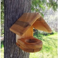Handgemachter Kolibri-Regal Aus Holz Kleines Vogelhaus von TheBirdsNestUP