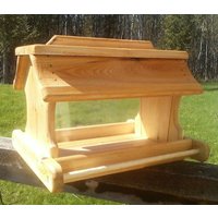Sehr Großes Vogelfutterhaus Zedernholz Tbnup 1 von TheBirdsNestUP