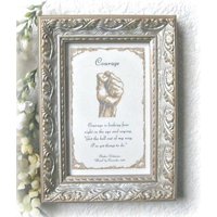 Mut Geschenk Inspirierende Gerahmte Kunst - Stärke & Selbstvertrauen Mut Geschenk Inspirierende Gerahmte Kunst - Stärke & Selbstvertrauen von TheBitsofWisdomShop