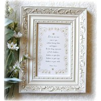 Mutter Teresa Zitat Rahmen - Inspirierende Freundlichkeit Vers, Goldakzente Mutter Teresa Zitat Rahmen - Inspirierende Freundlichkeit Vers, Goldakzente von TheBitsofWisdomShop