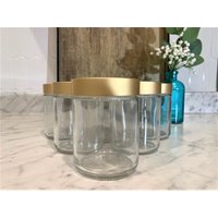 8 Unzen Klarglas Mit Gebürstetem Golddeckel | Perfekt Für Deine Beauty-Produkte. Verleihen Sie Ihren Produkten Einen Hauch Von Eleganz 8 Unzen Klarglas Mit Gebürstetem Golddeckel | Perfekt Für Deine Beauty-Produkte. Verleihen Sie Ihren Produkten Einen Hauch Von Eleganz von TheBottleShoppeLLC