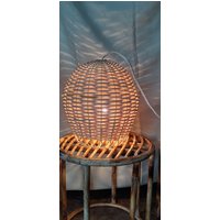 Rattan Handgemachte Pendelleuchte Kaufen 1 Erhalten Free Wicker Natürliche Cane Farbe Air Ballon Form Ausgebogten Hängen von TheBuddhaStudio