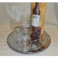 Kristall Ballon Optik Rotwein Cocktail Gläser | 3 von TheBusyBarCart