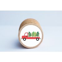 Weihnachten Holzmagnet Set, Urlaub Montessori Spielzeug | 10Er-Set Weihnachten Holzmagnet Set, Urlaub Montessori Spielzeug | 10Er-Set von TheButtercupHouse