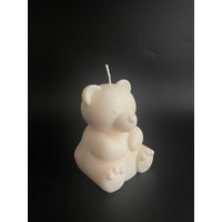 Kerze, Zum Verkauf, Bär Tierkerze, Dekorkerze, Individuelle Wohndeko Geschenk, Geburtstagsgeschenk, Teddybär Kerze von TheCaliCandles