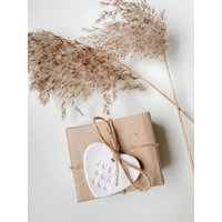 Medium Clay Herz Mit Personalisierung von TheCanalCottageCo