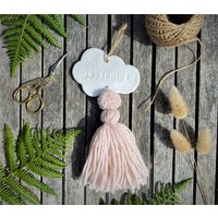 Personalisierte Wolke Namen Wand/Tür Hängende, Kinderzimmer Name Dekoration, Baby Andenken Geschenk von TheCanalCottageCo
