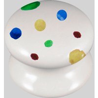 Keramik Schrank Schublade Knauf Multi Polka Dot Design | Jeweils Verschiedene Größen Erhältlich von TheCeramicStore
