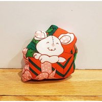 Vintage Erdbeer-Shortcake-Dekoration, Erdbeer-Shortcake-Weihnachtsdekoration, Erdbeer-Shortcake-Plüsch, Hopsalot-Häschen-Spielzeug von TheCharmRoom
