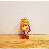 Vintage Erdbeere Shortcake Ornament, Erdbeer Weihnachten Spielzeug von TheCharmRoom