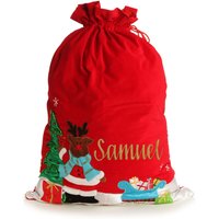 Deluxe Samt Rentier Sack von TheChristmasCart