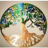 Baum Des Lebens, Kupfer Metall Wand Kunst, Urban Art, Urbane Lasercut, Lasercut Kunst Baum Des Lebens, Kupfer Metall Wand Kunst, Urban Art, Urbane Lasercut, Lasercut Kunst von TheCleverVenue