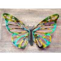 Metall Schmetterling, Laser Geschnittener Schmetterling Wandkunst, Monarchfalter Kunst, Wanddekor, Dreidimensionaler Gartenkunst Metall Schmetterling, Laser Geschnittener Schmetterling Wandkunst, Monarchfalter Kunst, Wanddekor, Dreidimensionaler Gartenkunst von TheCleverVenue