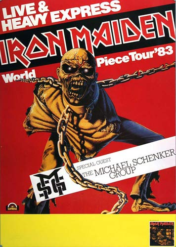 Iron Maiden - World Piece, 1983 » Konzertplakat/Premium Poster | Live Konzert Veranstaltung | DIN A1 « Iron Maiden - World Piece, 1983 » Konzertplakat/Premium Poster | Live Konzert Veranstaltung | DIN A1 « von TheConcertPoster