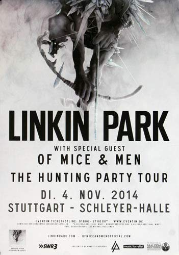 Linkin Park - Until Its Gone, Stuttgart 2014 » Konzertplakat/Premium Poster | Live Konzert Veranstaltung | DIN A1 « Linkin Park - Until Its Gone, Stuttgart 2014 » Konzertplakat/Premium Poster | Live Konzert Veranstaltung | DIN A1 « von TheConcertPoster