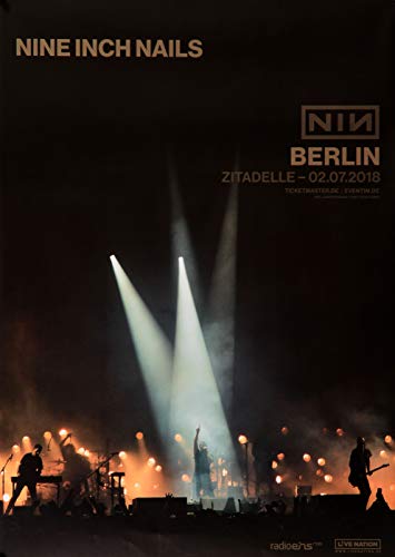 Nine Inch Nails - Bad Witch, Berlin 2018 » Konzertplakat/Premium Poster | Live Konzert Veranstaltung | DIN A1 « von TheConcertPoster