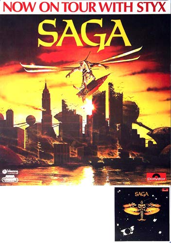 Saga - Images at Twilight, 1980 » Konzertplakat/Premium Poster | Live Konzert Veranstaltung | DIN A1 « Saga - Images at Twilight, 1980 » Konzertplakat/Premium Poster | Live Konzert Veranstaltung | DIN A1 « von TheConcertPoster