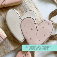 Doppelter Herzausstecher - Valentine Ausstecher 3D Gedruckter Tck88199 von TheCookierydotCA