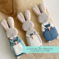 Großer Skinny Bunny Ausstecher - Ostern 3D Gedruckter Tck13158 von TheCookierydotCA