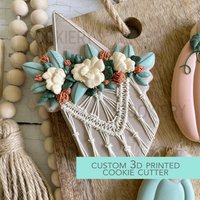 Hängendes Blumenzeichen Ausstecher - Herbst Und Thanksgiving 3D Gedruckter Tck88268 von TheCookierydotCA