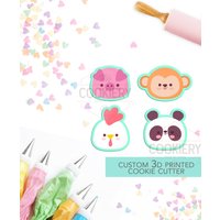 Mini Tiere Ausstechform Set - Ausstechformen 3D Gedruckte Tck21105 4Er Mini Tiere Ausstechform Set - Ausstechformen 3D Gedruckte Tck21105 4Er von TheCookierydotCA