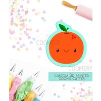 Orange Obst Ausstecher - 3D Gedruckt Ausstechform Tck22143 von TheCookierydotCA