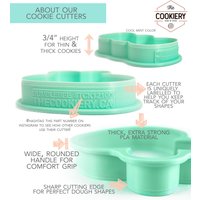 Runder Blatt-Plaketten-Ausstecher - Baby-Dusche-Ausstecher 3D-Gedruckter Ausstecher Tck88148 von TheCookierydotCA