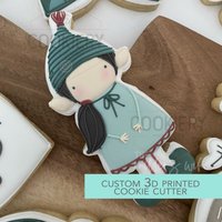 Skinny Girl Elfe - Weihnachts Ausstecher 3D Gedruckter Tck88325 von TheCookierydotCA