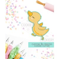 Süßer Enten Ausstecher - Bauernhof Tiere Ostern 3D Gedruckt Ausstechform Tck13143 von TheCookierydotCA