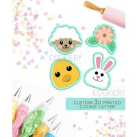 Verschiedene Ostern Mini Ausstechformen Set - 3D Gedruckte Ausstechform Tck12116 4Er Verschiedene Ostern Mini Ausstechformen Set - 3D Gedruckte Ausstechform Tck12116 4Er von TheCookierydotCA