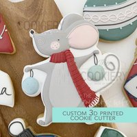 Weihnachtsmaus Ausstecher - Weihnachtsausstecher 3D Gedruckter Tck88308 von TheCookierydotCA