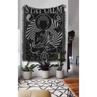 Aum Gewebte Decke Zen Den Decor, Spirituelles Geschenk Aum Gewebte Decke Zen Den Decor, Spirituelles Geschenk von TheCoolRuler