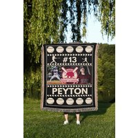 Baseball Decke Personalisierte Sport Decke Für Mama, Senior Softball Mannschaften, Trainer Geschenk, Picknick Am Spieltag von TheCoolRuler