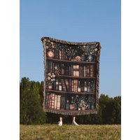 Bücherregal Decke Dark Academia Wandteppich, Witchcore Dekor Bücherregal Decke Dark Academia Wandteppich, Witchcore Dekor von TheCoolRuler
