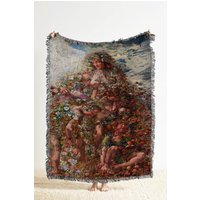 Earth Mother Woven Decke Blumenteppich Kunst Earth Mother Woven Decke Blumenteppich Kunst von TheCoolRuler
